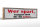 Holzschild Spruch 46x10cm wer spart hungert bloß für Erben Dekoration