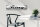 Blechschild Hinweis 46x10 cm King weißes Schild