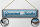 Blechschild Hinweis 46x10 cm Gourmet Küche Kochmütze Deko Schild