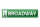 Blechschild Hinweis 46x10 cm Broadway Freiheitsstatue Deko Schild