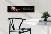 Holzschild Einstein Zitat 46x10 cm Sich zu verlieben Schild