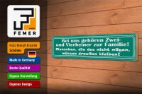 Holzschild Spruch 46x10cm Bei uns gehören Zwei- und Vierbeiner