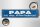 Holzschild Spruch 46x10cm Papa ist der Allerliebste Dekoration
