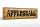 Holzschild Hinweis 46x10cm Affenstall Dekoration