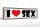 Holzschild Spruch 46x10cm I Love Sex Dekoration
