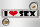 Holzschild Spruch 46x10cm I Love Sex Dekoration