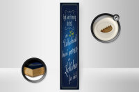 Holzschild Spruch 10x46cm Im Kühlschrank brennt immer Licht für dich