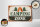 Holzschild Camping 18x12cm Camping Zone