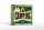 Holzschild Retro 18x12cm Camping welcome