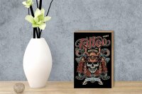 Holzschild Tattoo 12x18cm Tokio Convention 13 May