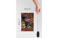 Holzschild Retro 12x18cm Hawaii Tropical Paradise Alkohol