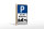 Holzschild Parken 12x18cm Parkplatzschild nur Mitarbeiter