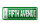Blechschild Hinweis 27x10 cm Fifth Avenue Freiheitsstatue Deko Schild