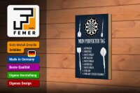 Holzschild Spruch 12x18cm mein perfekter Tag Darts Spiele