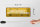 Blechschild Hinweis 27x10 cm Deutscher Qualitätshonig Honig Bienen Schild
