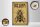 Holzschild Hinweis 12x18cm Bee happy  Biene Honig Imkerei