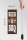 Holzschild Hinweis 27x10 cm Beer and BBQ Grill Bierglas Deko Schild