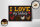Holzschild Spruch 18x12cm Hühner i love my ladies