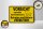 Holzschild Warnschild 18x12cm Wertvoller Schweinebestand