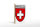 Holzschild Flagge 12x18cm Switzerland Schweiz Wappen