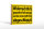 Holzschild Hinweis 18x12cm Widerrechtlich geparkte Fahrzeuge