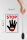 Holzschild Hinweis 12x18cm  Stop Hand (s/w/r)