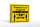 Holzschild Hinweis 18x12cm Sicherheitsabstand 2m