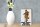 Holzschild Hinweis 12x18 cm Pferd beisst frisst Kinder