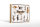 Holzschild Hund 18x12cm Hunde Yoga Wanddeko