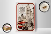 Holzschild Spruch 12x18cm London City Tour 1931-1962