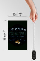 Holzschild Spruch 12x18cm O´Connor`s Irish Pub dancing