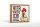 Holzschild Hinweis 18x12cm Huhn hier wache ich betreten