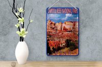 Blechschild Reise 12x18 cm Utah Capitol Reef National Park Deko Schild
