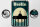 Blechschild Reise 12x18 cm Berlin Brandenburger Tor bei Nacht Deko Schild