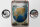 Blechschild Reise 12x18 cm North German Lloyd Bremen Weltkugel Schiffe Schild