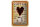 Blechschild Kaffee 12x18 cm Kaffesorten Herz aus Kaffeebohnen Deko Schild