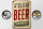 Blechschild Alkohol 12x18 cm free beer tomorrow Deko Schild