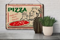 Blechschild Spruch 20x30 cm Now that is a Pizza Deko Schild