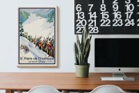 Holzschild Reise 20x30 cm St. Pierre de Chartreuse Les sport d´hiver Schild