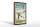 Holzschild Reise 20x30 cm Zermatt Schweiz Frau auf Ski Winter Deko Schild
