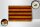Holzschild Flagge 18x12cm Seneyera Fahne Catalan