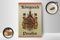 Holzschild Spruch 12x18cm Königreich Preussen
