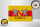 Holzschild Flagge 18x12cm Baden Wappen Wanddeko