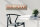 Blechschild Hinweis 46x10 cm Wine o´clock beige Deko Schild