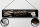 Blechschild Hinweis 46x10 cm Cigar Lounge schwarzes Deko Schild