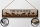 Blechschild Hinweis 46x10 cm Tor Schließen egal, was die Hühner sagen Schild