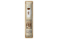 Blechschild Spruch 46x10 cm Die einzig wahre Fee...