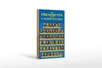 Holzschild Spruch 12x18cm the presidents of United States