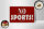Holzschild Zitat 12x18 cm No sports Hinweis von Winston Churchill Deko Schild