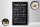Holzschild Spruch 12x18cm Family Rules say please